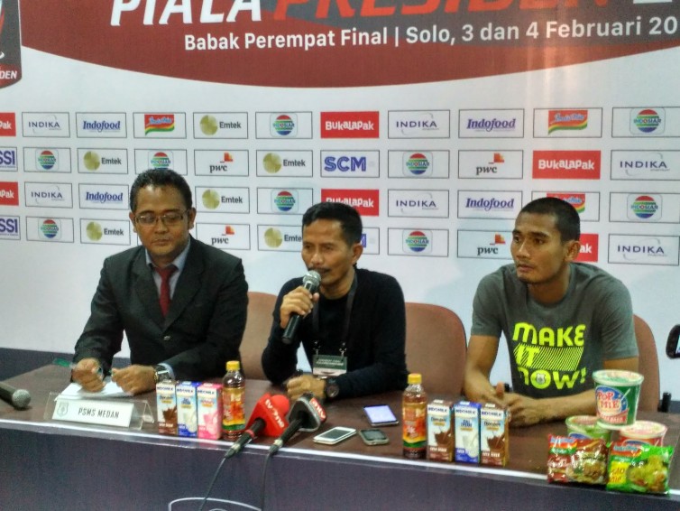 PSMS Kalah dari Sriwijaya FC, Djanur Berikan Komentar