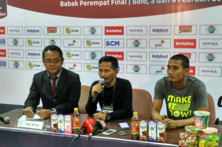 PSMS Kalah dari Sriwijaya FC, Djanur Berikan Komentar