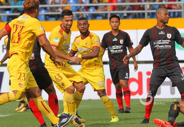 Sriwijaya FC 2-2 Persipura: Laskar Wong Kito Tak Mampu Beri Kekalahan Pertama