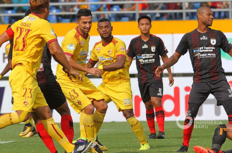 Sriwijaya FC 2-2 Persipura: Laskar Wong Kito Tak Mampu Beri Kekalahan Pertama