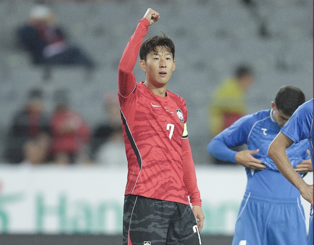 Kapten Timnas Korea Selatan, Son Heung-min. (Instagram/thekfa)