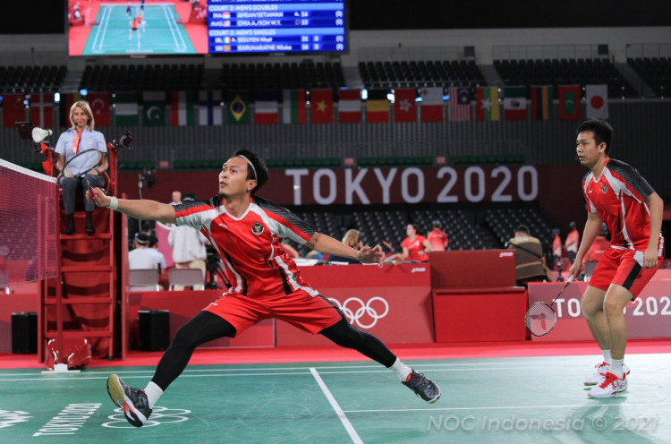 Olimpiade Tokyo 2020: Ahsan/Hendra Amankan Tiket Perempat Final