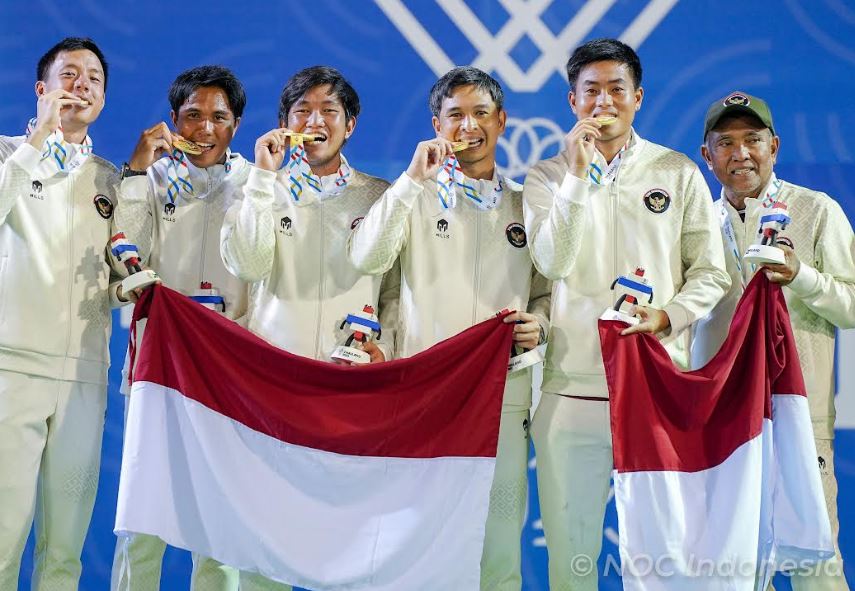 SEA Games 2025: Tim Beregu Tenis Catat Sejarah Kawinkan Emas, Sumbangkan Bonus untuk Sumatera