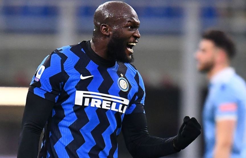 Inter 3-1 Lazio, Romelu Lukaku Cetak Gol ke-300