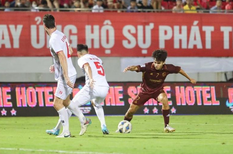Hasil Piala AFC 2023/2024: Wakil Vietnam Hai Phong FC Gilas PSM 3-0