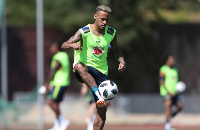 Kabar Gembira untuk Brasil, Neymar Kembali Berlatih