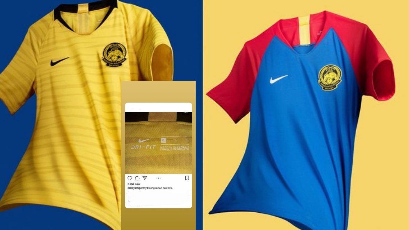 Kocak, Fans Urung Beli Jersey Malaysia karena Berlabel Made in Indonesia