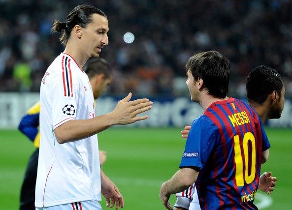 Bikin Tim Impian, Ibrahimovic Tak Biarkan Messi Jadi Algojo Penalti