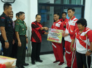 Terima Bonus, Atlet NPC Sumsel Siap Berjuang di Asian Paragames 2018