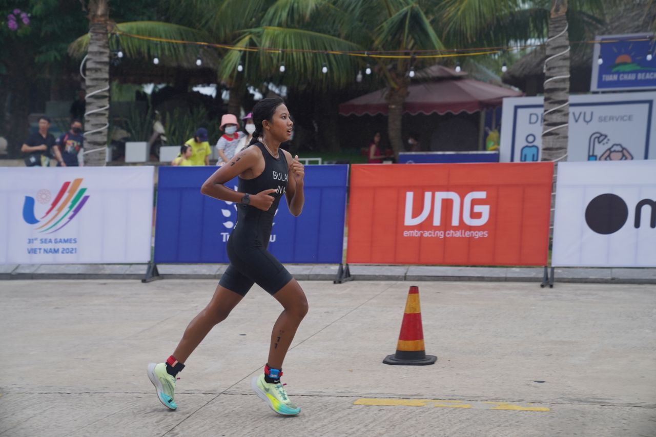 SEA Games 2021: Medali Perunggu Jadi Upaya Terbaik Zahra Bulan di Duathlon Putri