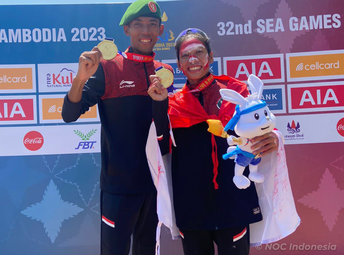 Buah dari Persiapan Serius, Marathon Indonesia Kawinkan Emas SEA Games 2023