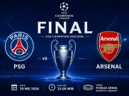 Tempat Nobar Gratis Final Liga Champions PSG vs Arsenal di Jakarta