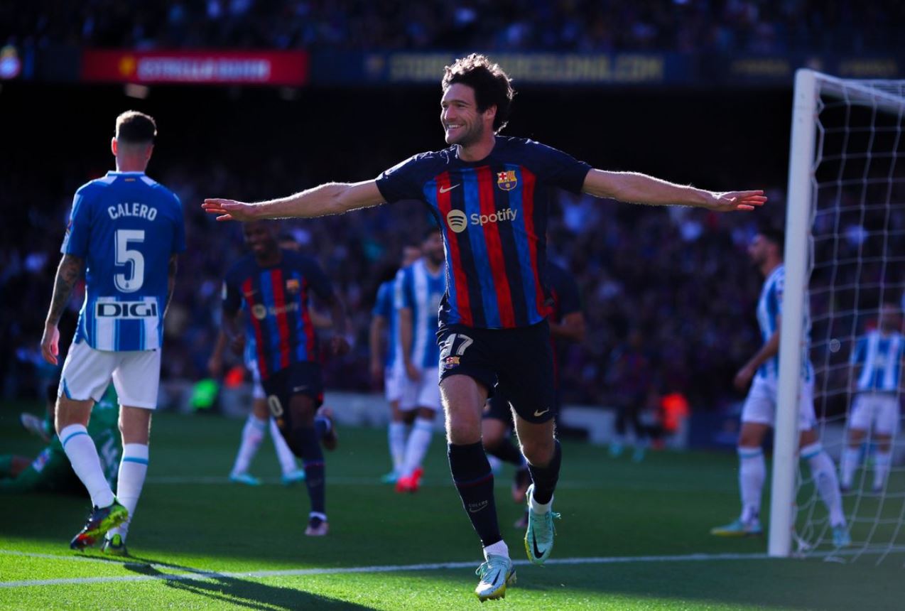 Barcelona 1-1 Espanyol: Blaugrana Tutup 2022 sebagai Pemuncak Klasemen LaLiga