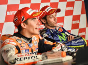 Kini Jadi Rider Senior MotoGP, Marc Marquez Akui Valentino Rossi sebagai Idolanya