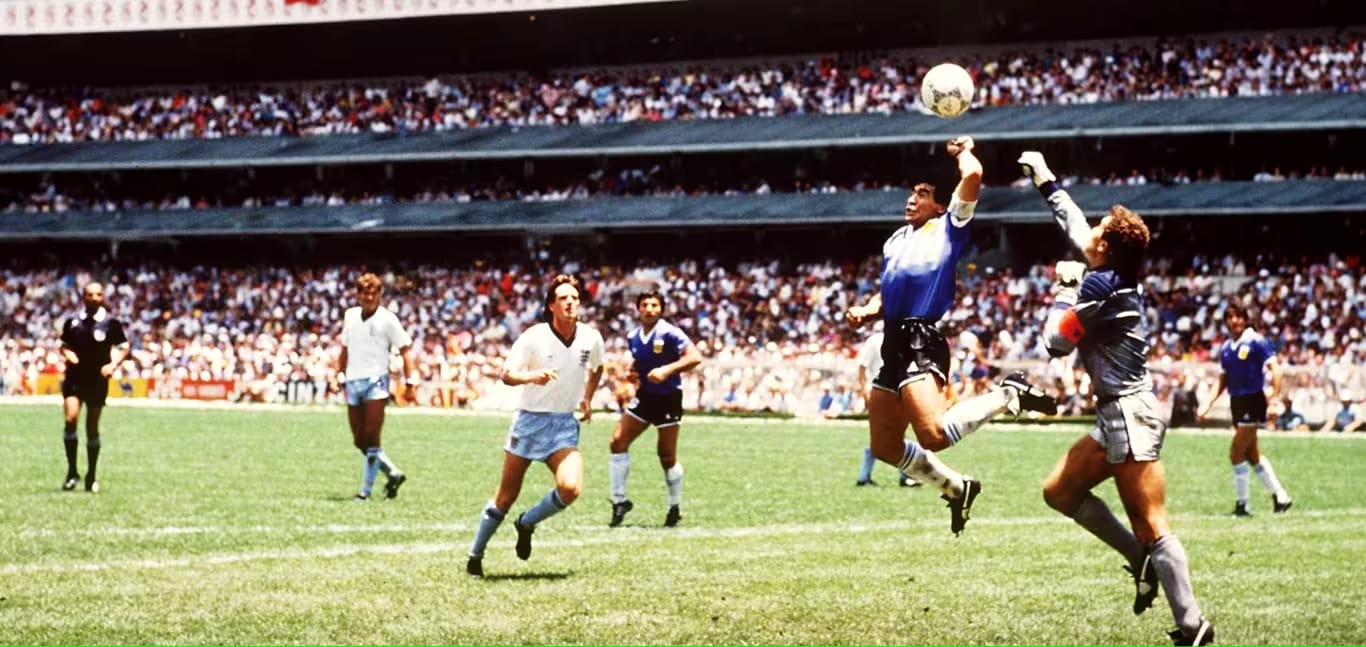 5 Momen Terhebat Inggris vs Argentina di Piala Dunia