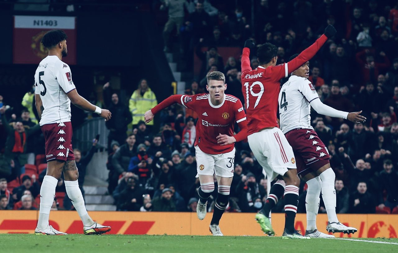 Manchester United Susah Payah Kalahkan Aston Villa