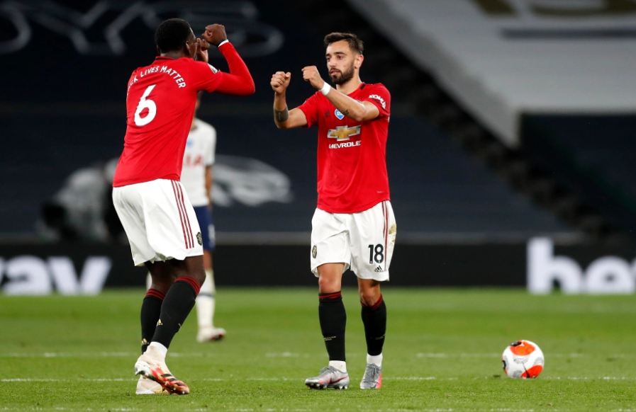 Tabrakan saat Berlatih, Fernandes-Pogba Dikabarkan Cedera dan Absen Kontra Bournemouth