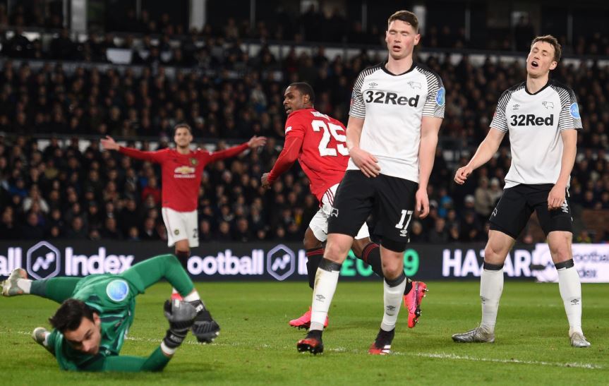 Tekuk Derby County, Dua Gol Ighalo Bawa Man United ke Delapan Besar Piala FA