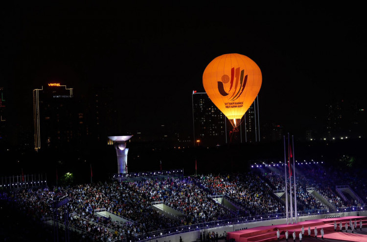 SEA Games 2021: Atraksi Balon Udara Meriahkan Upacara Pembukaan