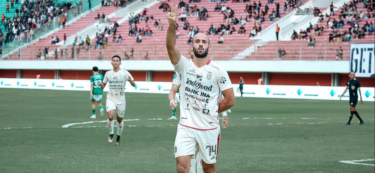 Hasil Liga 1: Novri Setiawan Dilarikan ke RS, Bali United Curi 3 Poin dari PSS Sleman