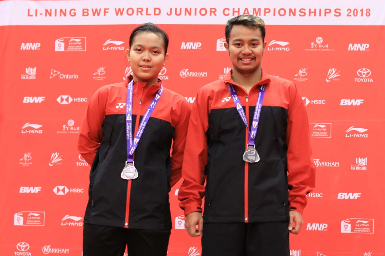 Pencapaian Indonesia di Kejuaraan Dunia Bulu Tangkis Junior 2018 Sudah Sesuai Target