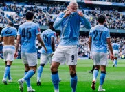 Hasil Piala FA: Erling Haaland Hat-trick, Manchester City Hancurkan Liverpool