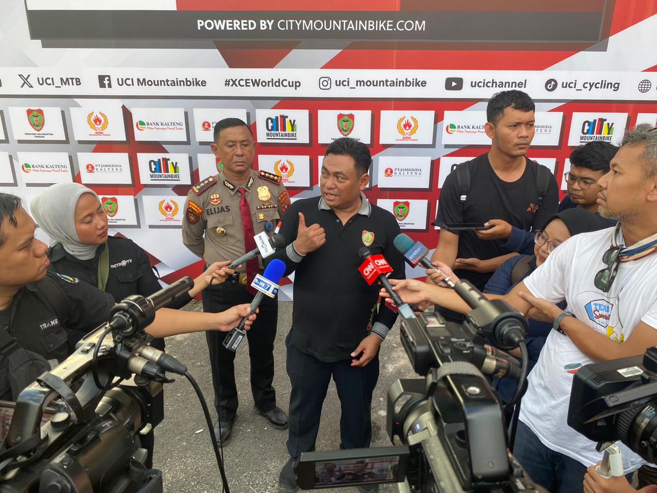 Sirkuit SG 1973 Bersolek, UCI MTB Eliminator World Cup 2024 di Palangka Raya Lebih Meriah