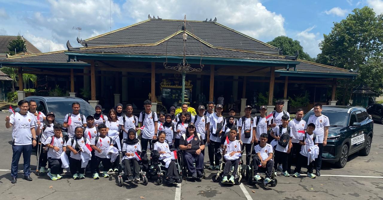 NPC dan Chery Lepas Atlet Indonesia ke Asian Youth Para Games 2025