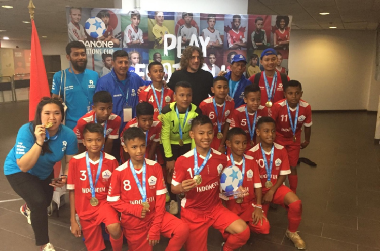Wakil Indonesia Tembus Peringkat Keempat Danone Nations Cup 2019