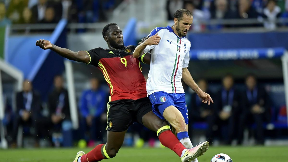 Belgia Vs Italia: Chiellini Siap Kawal Romelu Lukaku