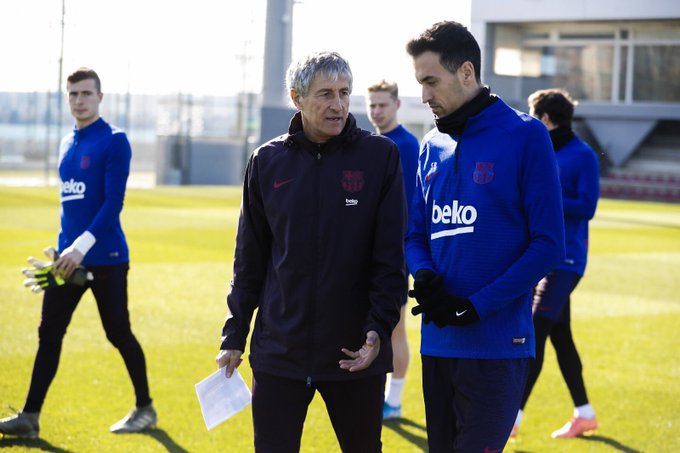 Quique Setien Langsung Ubah Kebiasaan Barcelona