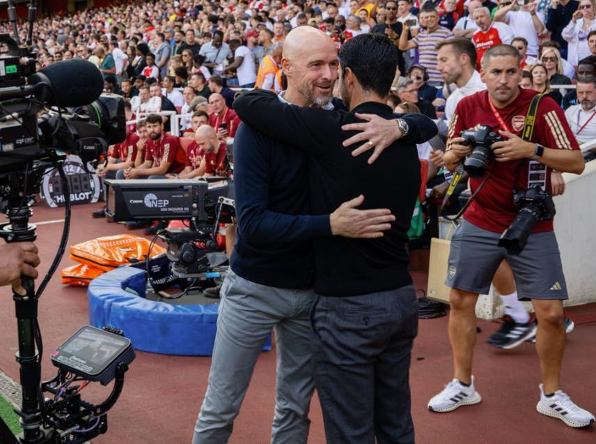 Respek, Mikel Arteta Doakan Erik Ten Hag Diberi Waktu di Manchester United