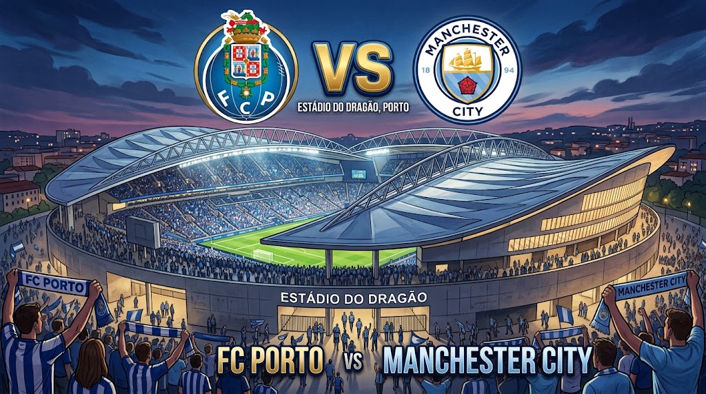 Cara Menonton dan Link Streaming Porto vs Manchester City, Live di SCTV?