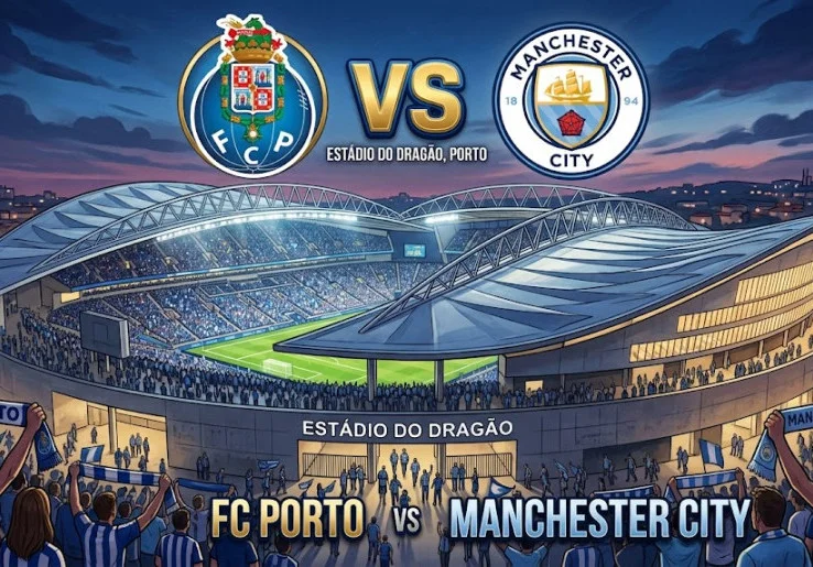 Cara Menonton dan Link Streaming Porto vs Manchester City, Live di SCTV?