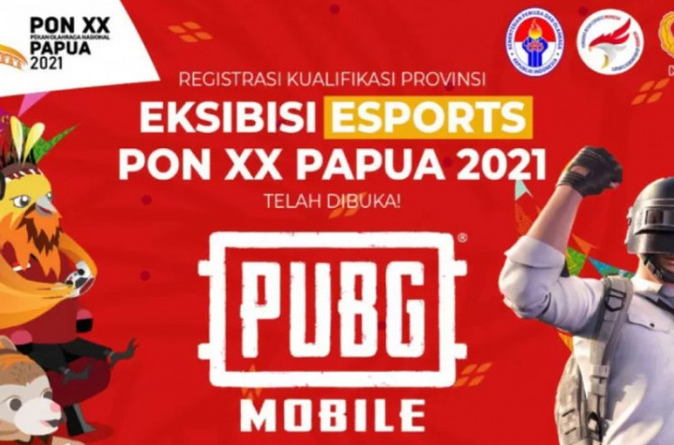 Resmi Dibuka, Pendaftaran PUBG Mobile PON XX Papua 2021