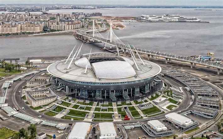 Profil Stadion Piala Eropa 2020: Krestovsky, Dibangun Arsitektur Ternama Jepang