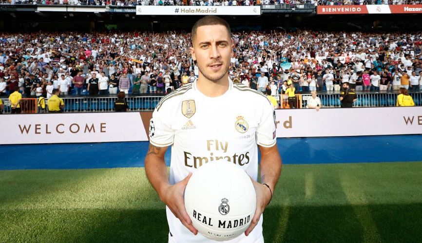 Dihadiri 50.000 Penonton, Euforia Kedatangan Eden Hazard Belum Tandingi Cristiano Ronaldo