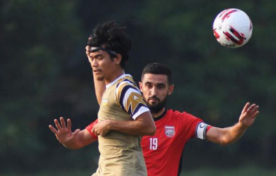 Dewa United Imbangi Borneo FC pada Laga Uji Coba