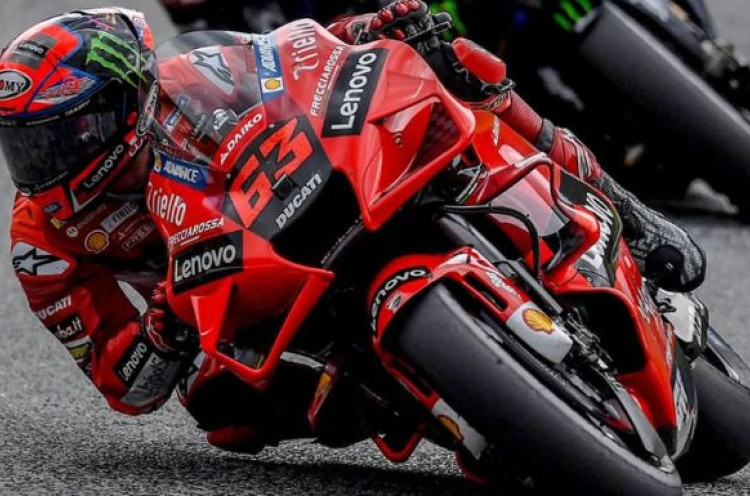 Diakhiri Red Flag, Bagnaia Menangi MotoGP Algarve