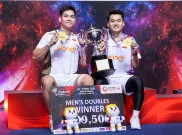 Hasil Thailand Open 2026: Comeback Sempurna, Leo/Daniel Langsung Juara