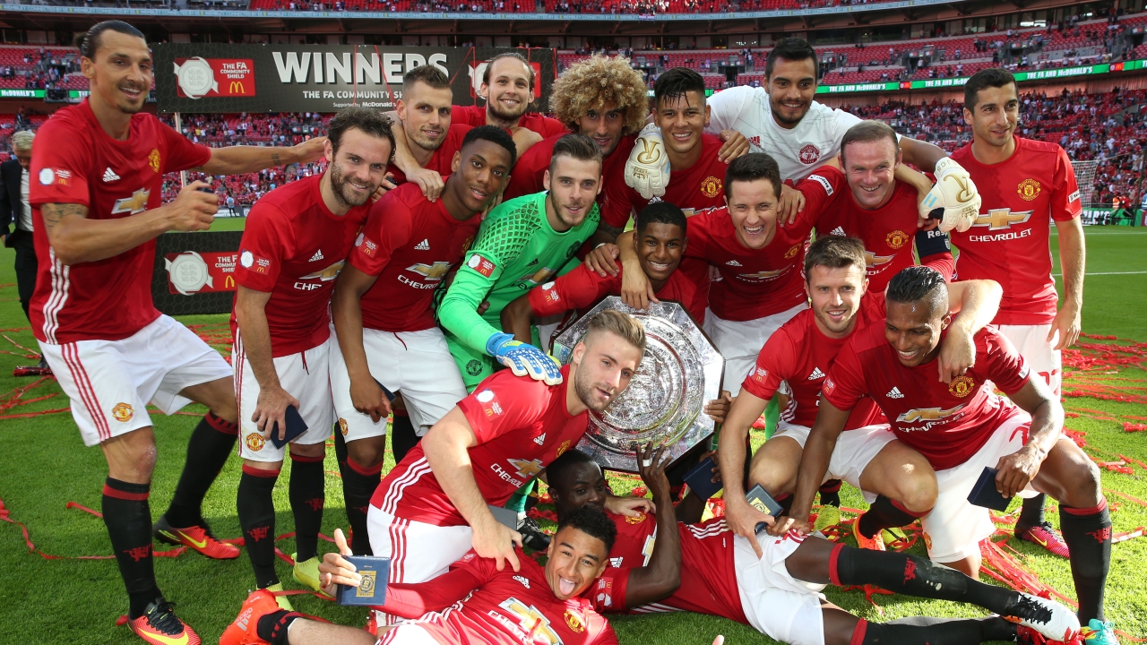Man United Tumbangkan Leicester City 2-1 di Community Shield