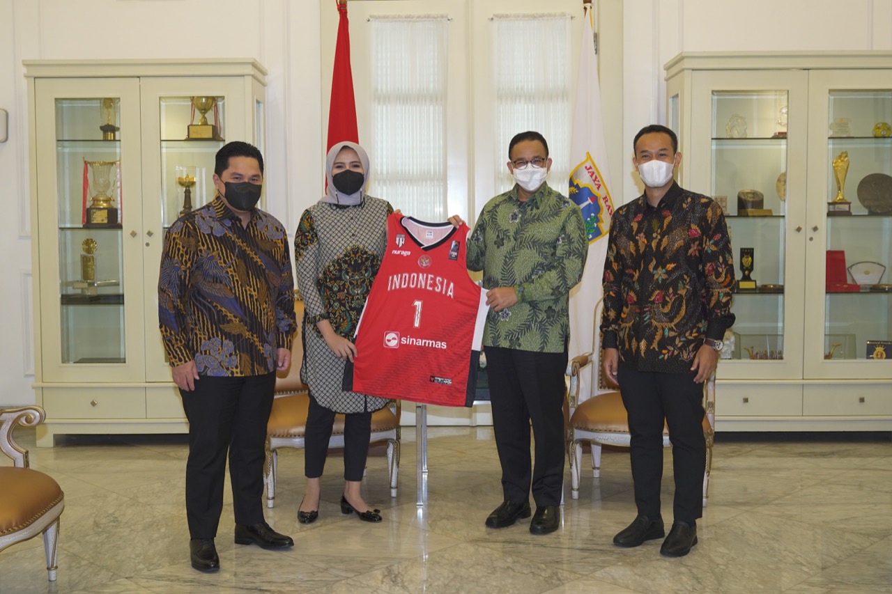 Temui Anies, Perbasi Kantongi Izin Bangun Venue FIBA World Cup 2023