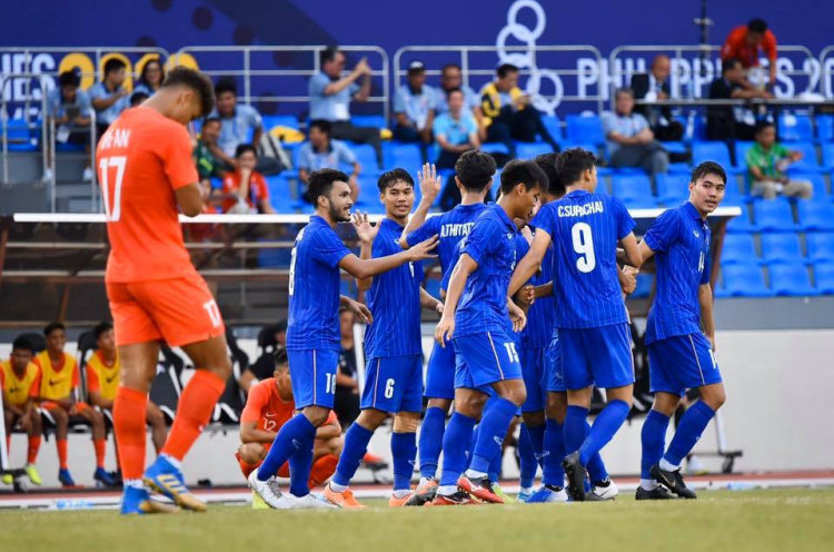 SEA Games 2019: Timnas Thailand U-23 Sikat Singapura 3-0, Kemenangan Serupa Didapat Laos atas Brunei