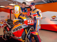 Marc Marquez Isi Bensin Motor dengan Cairan Berbeda
