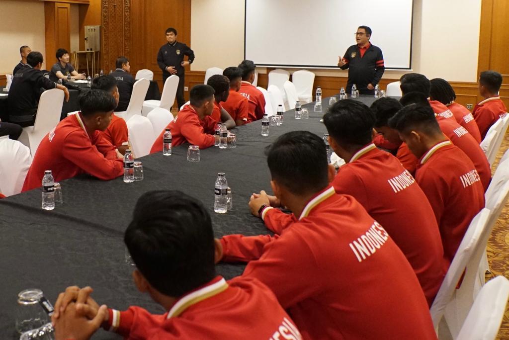 Lepas Timnas Indonesia U-20 ke Uzbekistan, Exco PSSI Ingatkan Pemain Tidak Boleh Minder