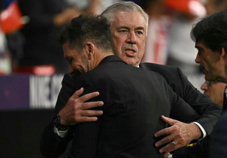 Real Madrid Vs Atletico Madrid: Carlo Ancelotti Kenang Pertemuan Pertama dengan Diego Simeone