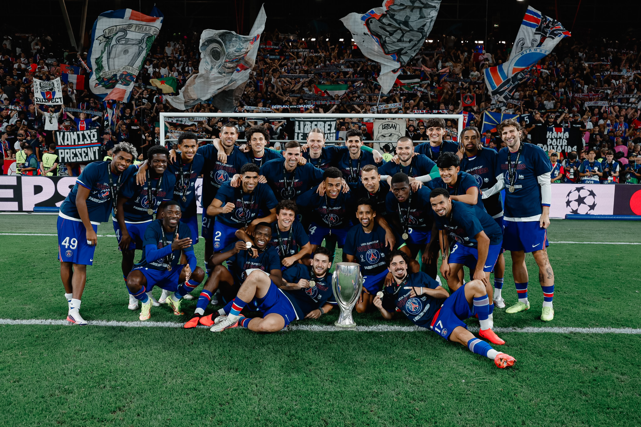5 Statistik Menarik Usai PSG Juara Piala Super Eropa: Les Parisiens Ikuti Jejak Milan dan Madrid