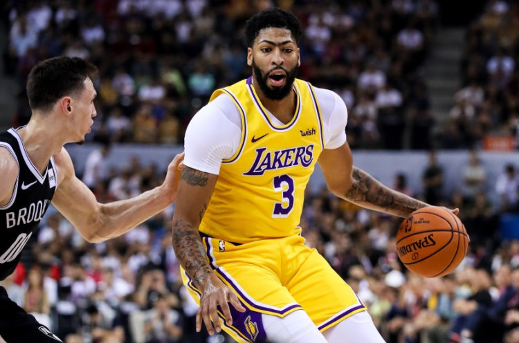 Hasil NBA: Cetak 33 Poin, Anthony Davis Bawa LA Lakers Kalahkan Thunder 