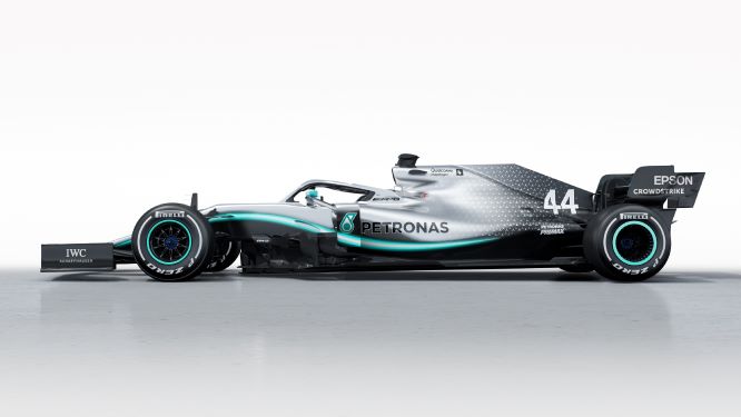 Mobil Mercedes di F1 2019