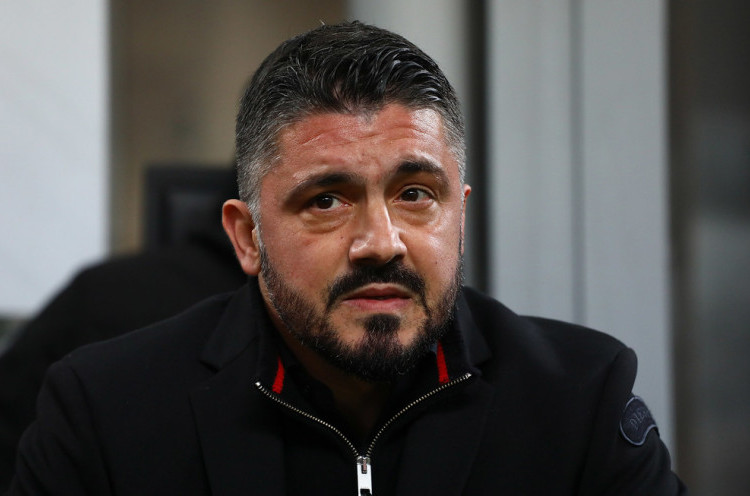 Milan Kalah Agregat Gol 1-5 dari Arsenal, Gattuso Ikhlas Terima Kekalahan